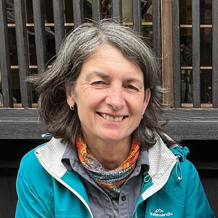 Portrait of Kumano Camino co-founder and guide Alison Weber